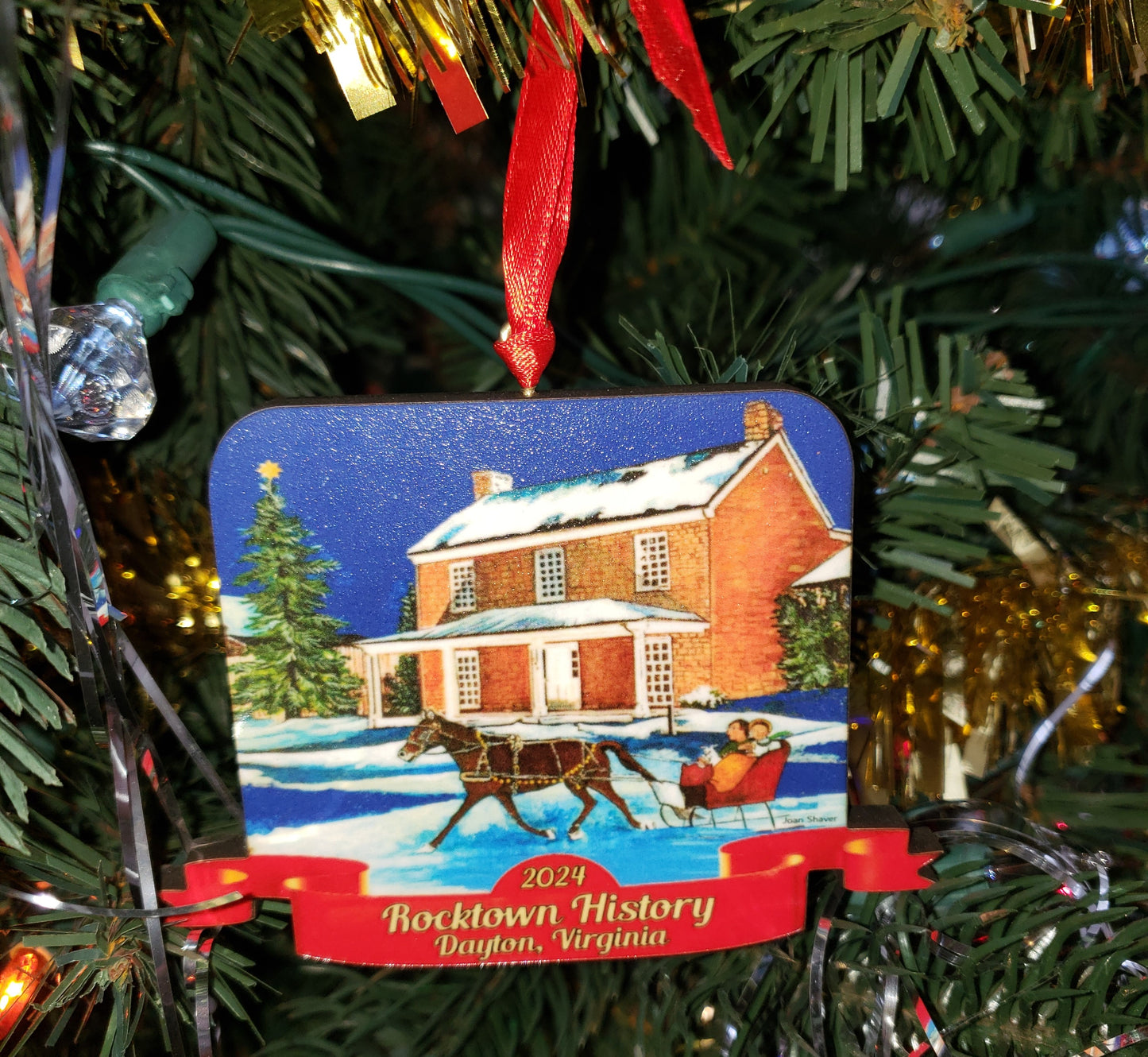 Town of Dayton 2024 Christmas Tree Ornament