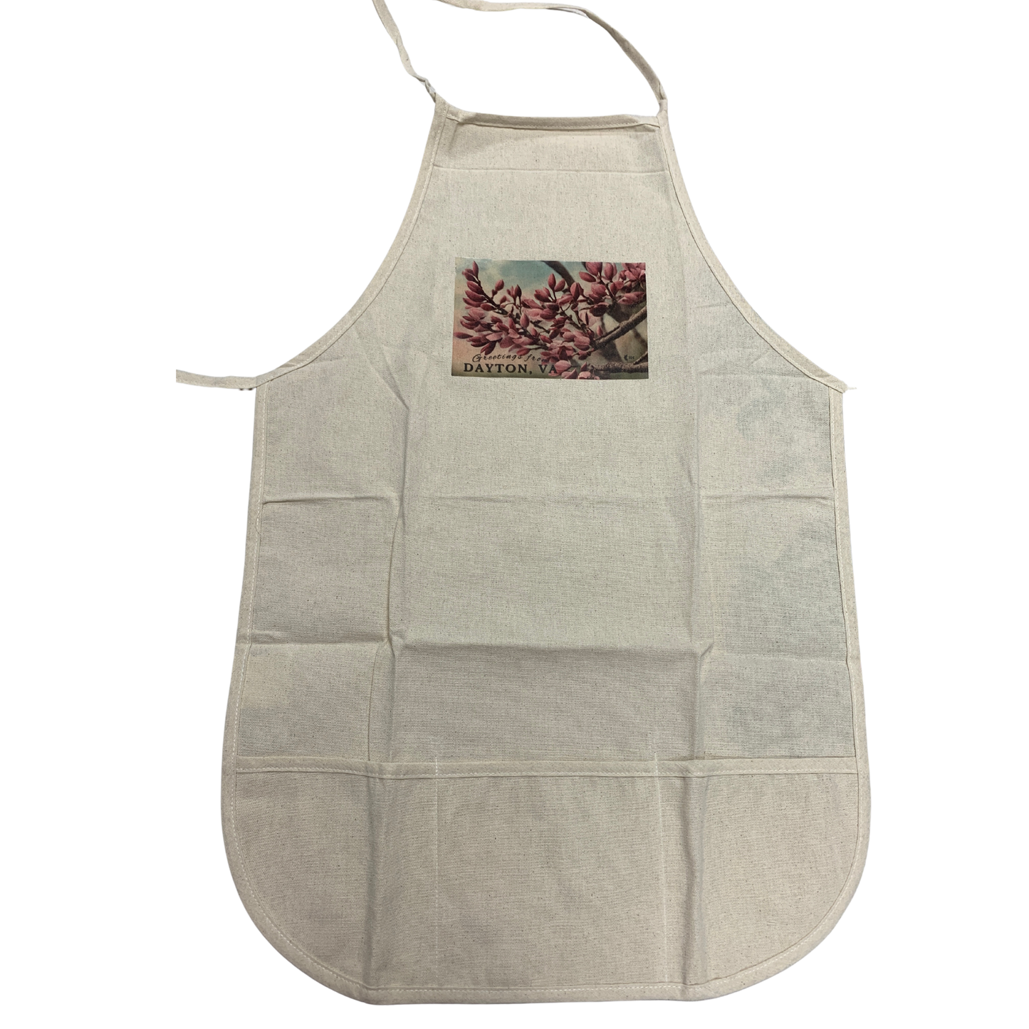 Apron - Redbud Greetings from Dayton, Virginia