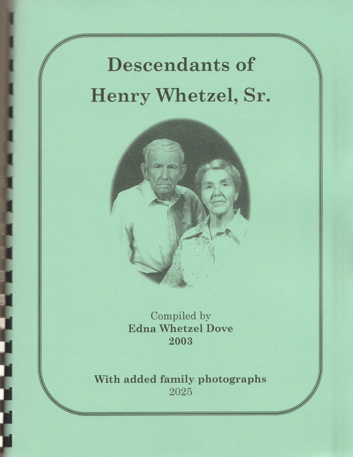 Descendants of Henry Whetzel, Sr.