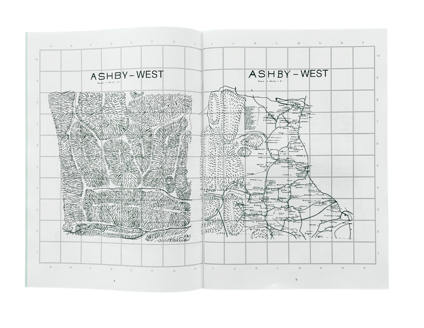 Atlas (1939) of Rockingham Co., VA with Index