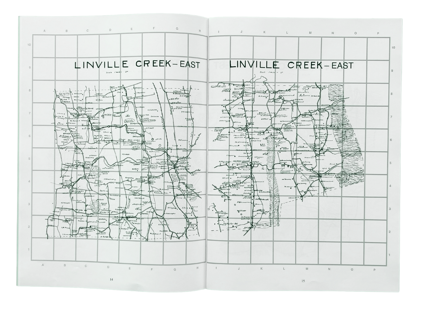 Atlas (1939) of Rockingham Co., VA with Index