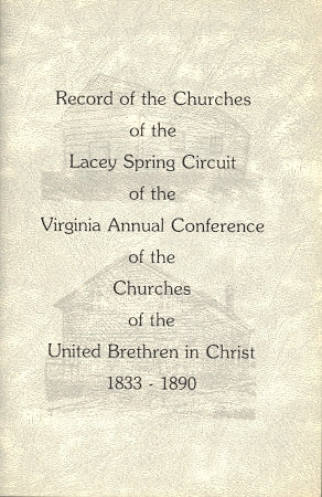 Record of the Churches of the Lacey Spring Circuit Churches