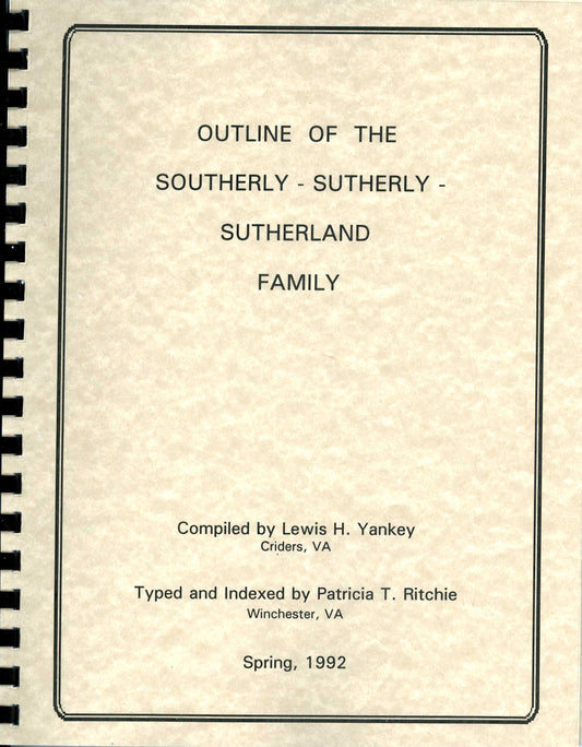 Outline of Southerly-Sutherly-Sutherland Family