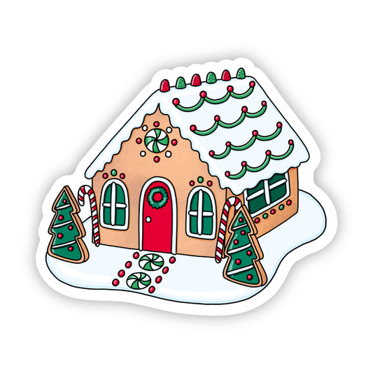 Sticker - Gingerbread House