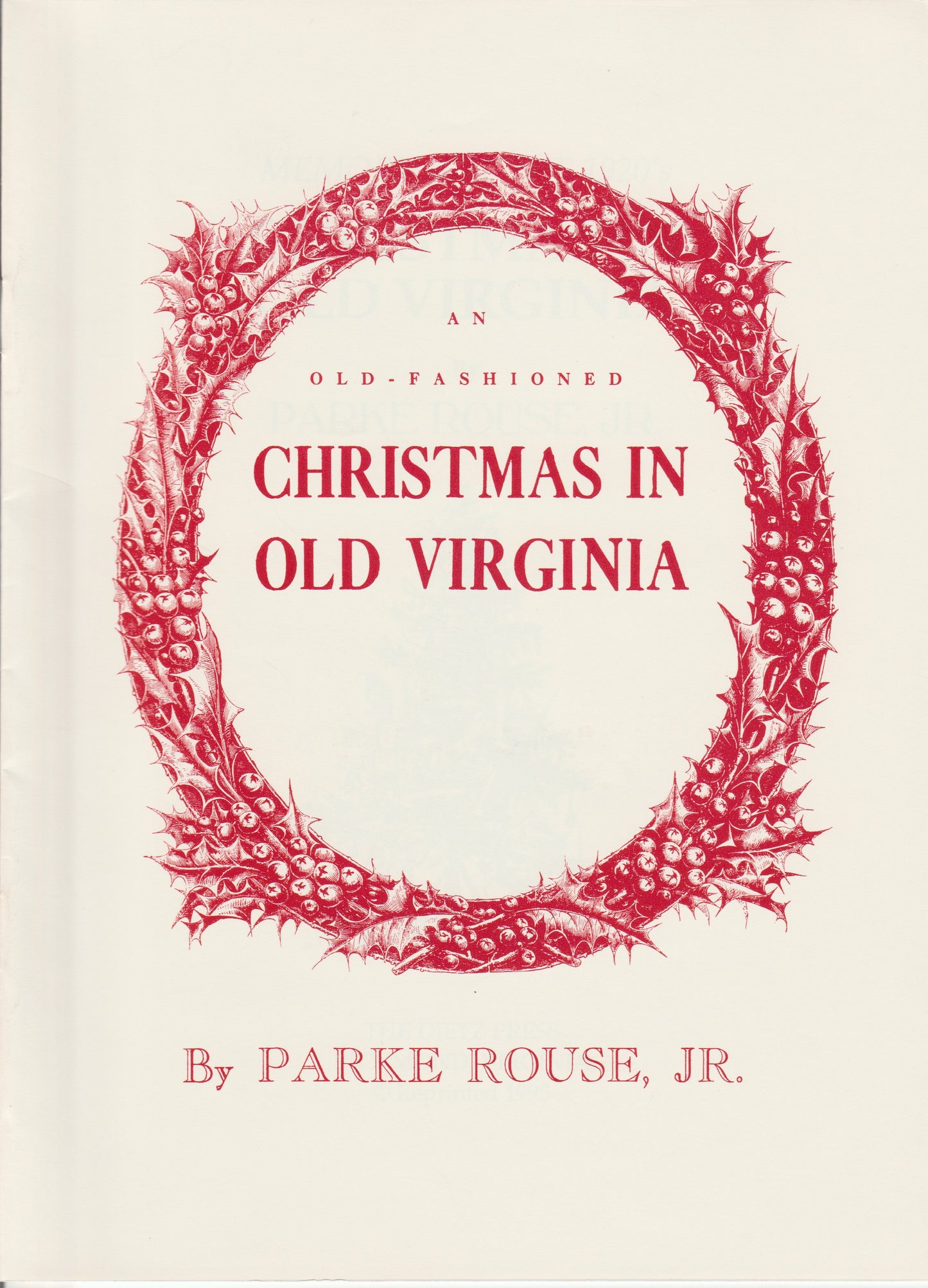 Christmas in Old Virginia