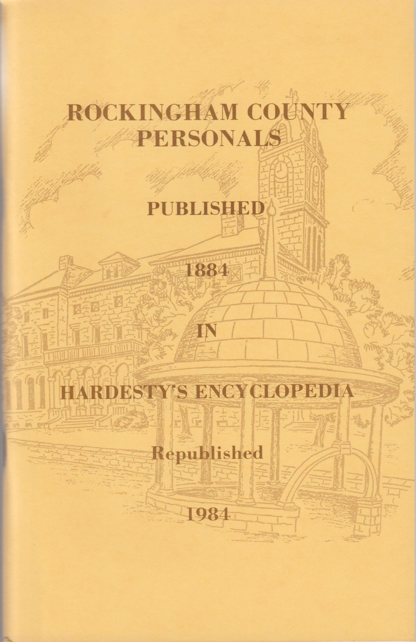 Hardesty's Encyclopedia - Rockingham Co. Personals 1884