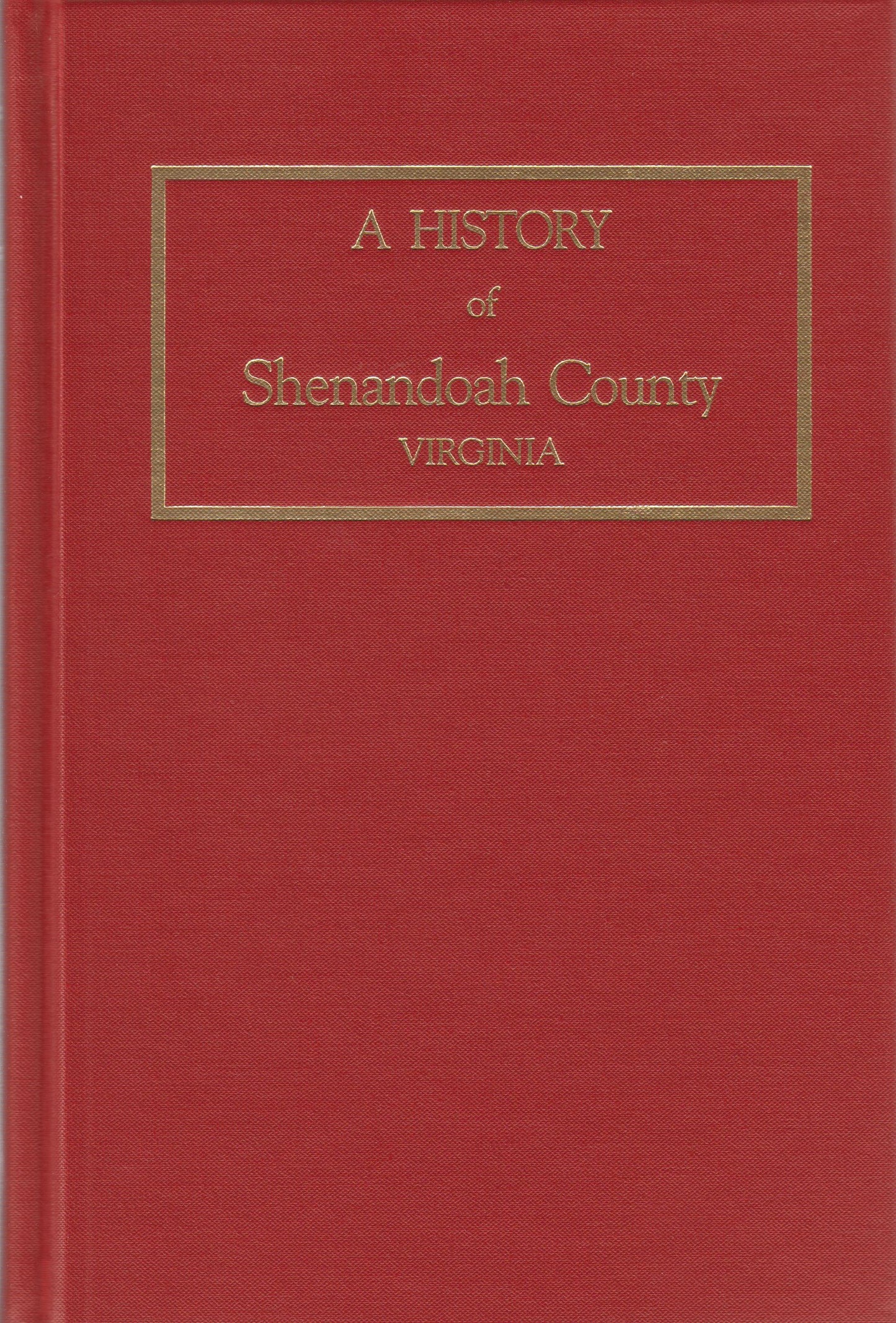 History of Shenandoah County, Va.