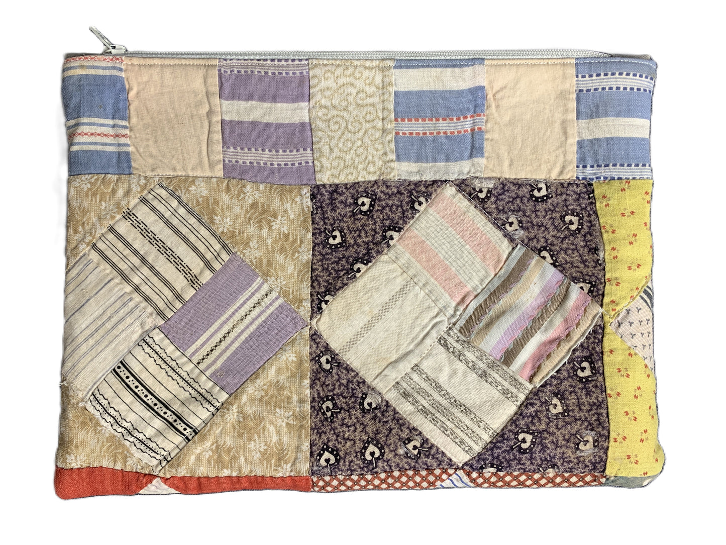 Large Clutch-History at Heart Quilt top bag