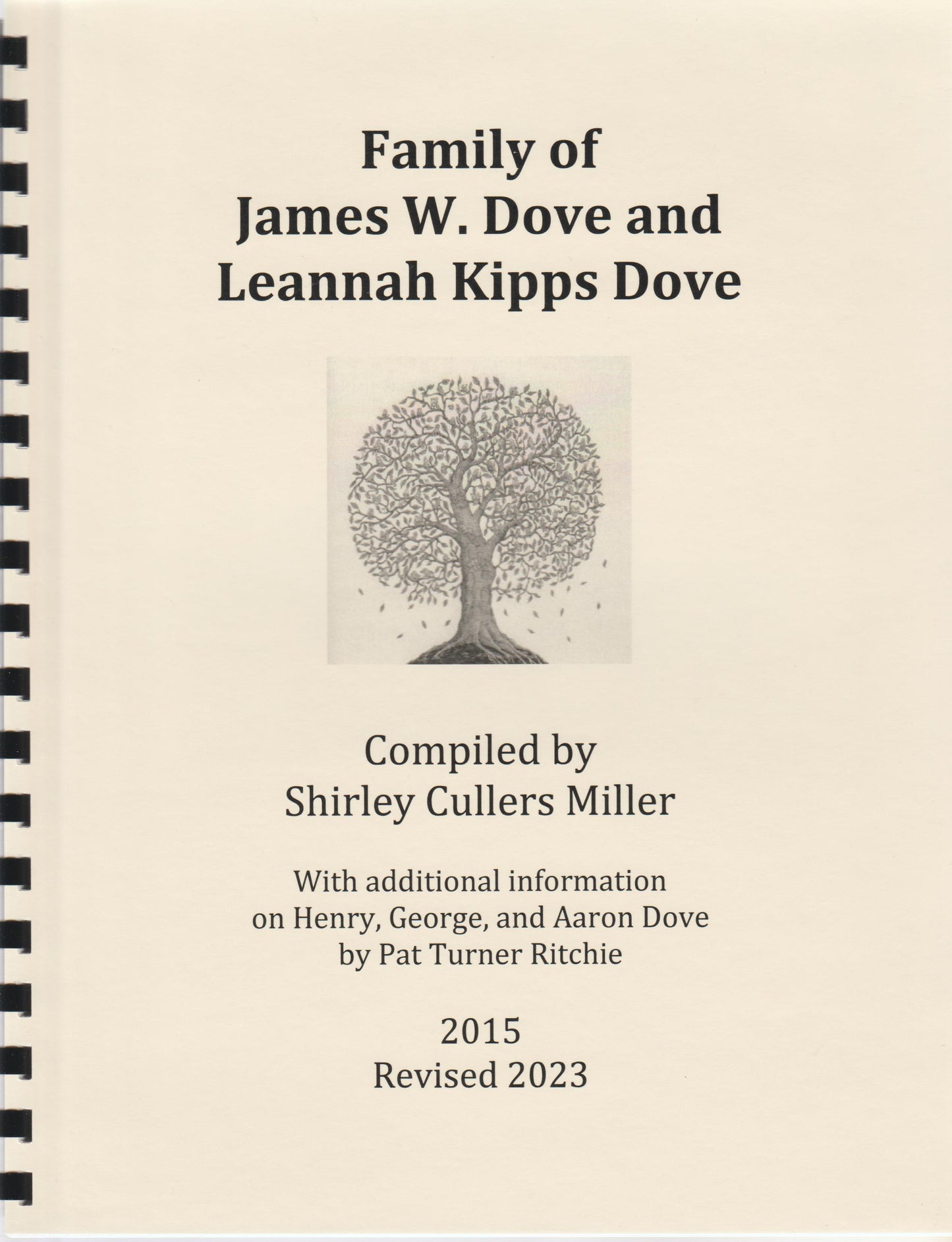 Family of James W. Dove and Leannah Kipps Dove