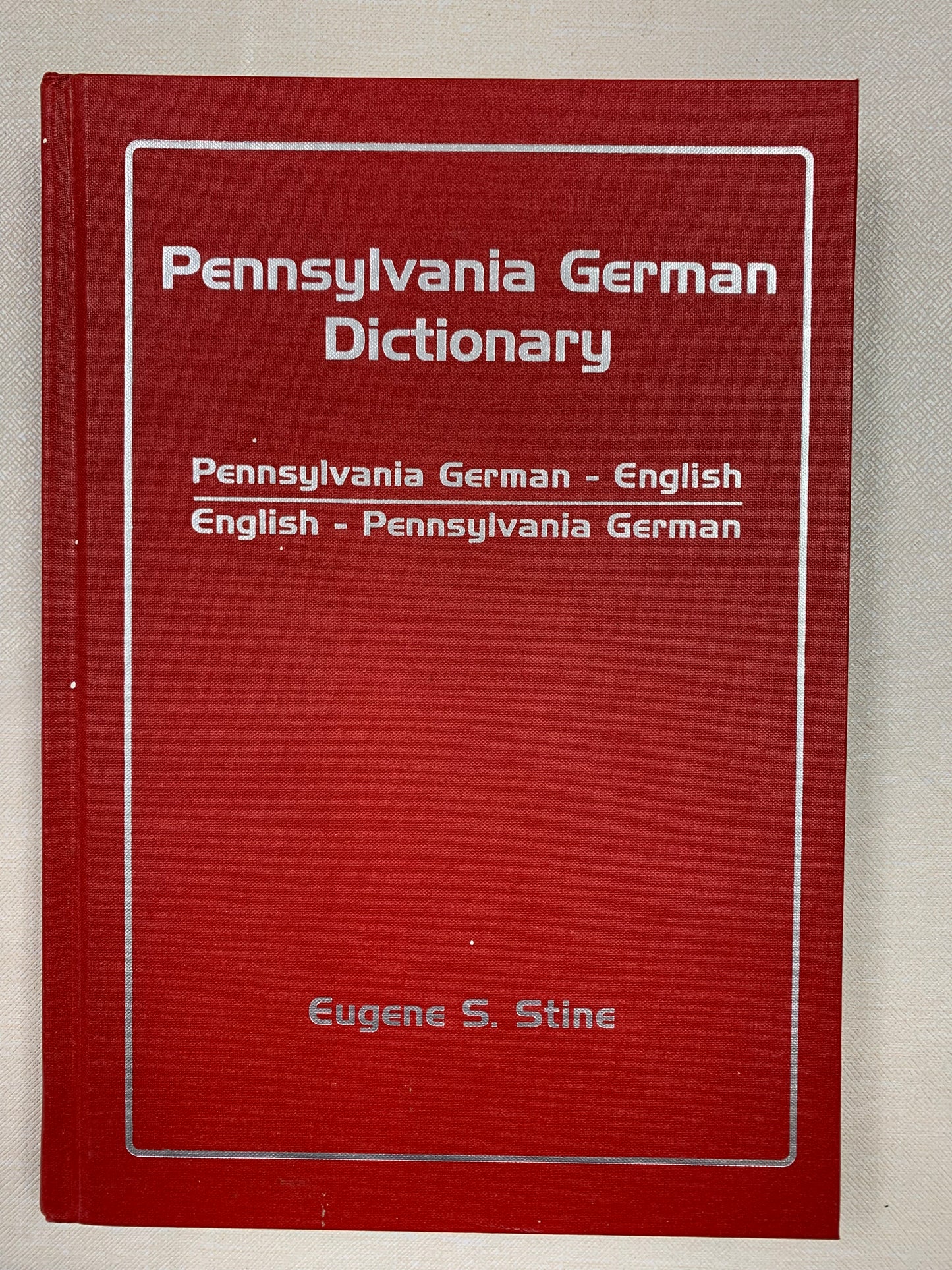 Used-Pennsylvania German Dictionary (Used -- Like New)