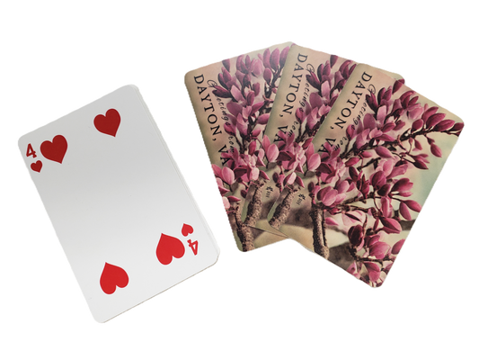 Redbud Custom Designed Playing Card Deck