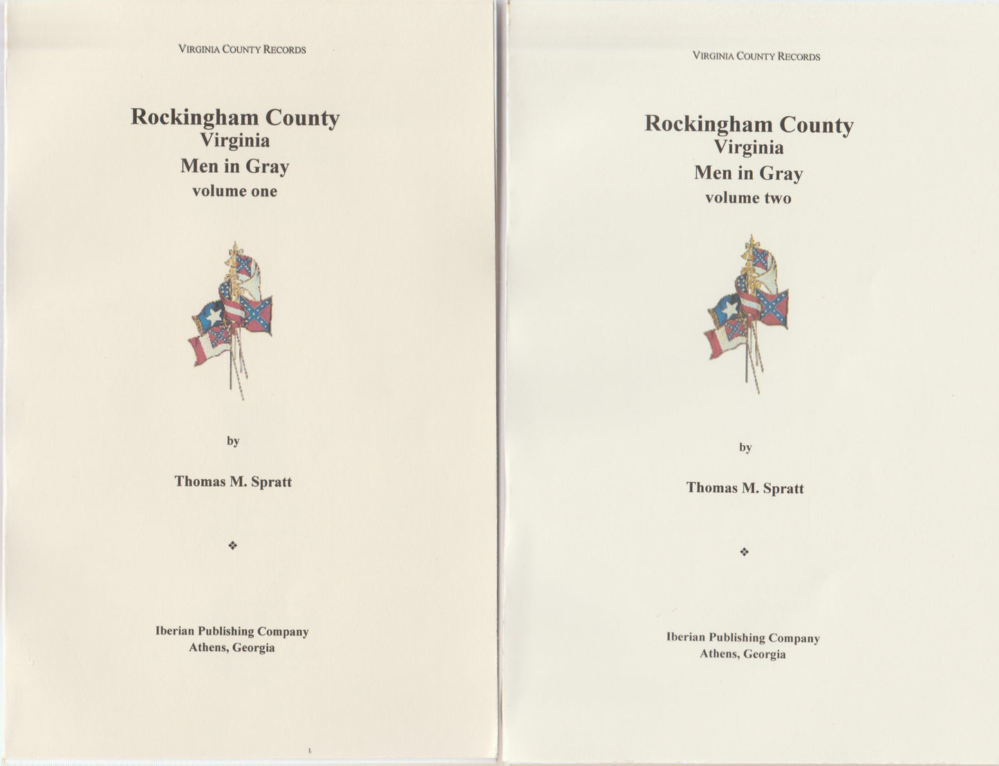 Rockingham County Men in Gray (2 volumes)