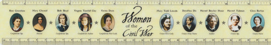 Women of Civil War Bookmark/Rulers