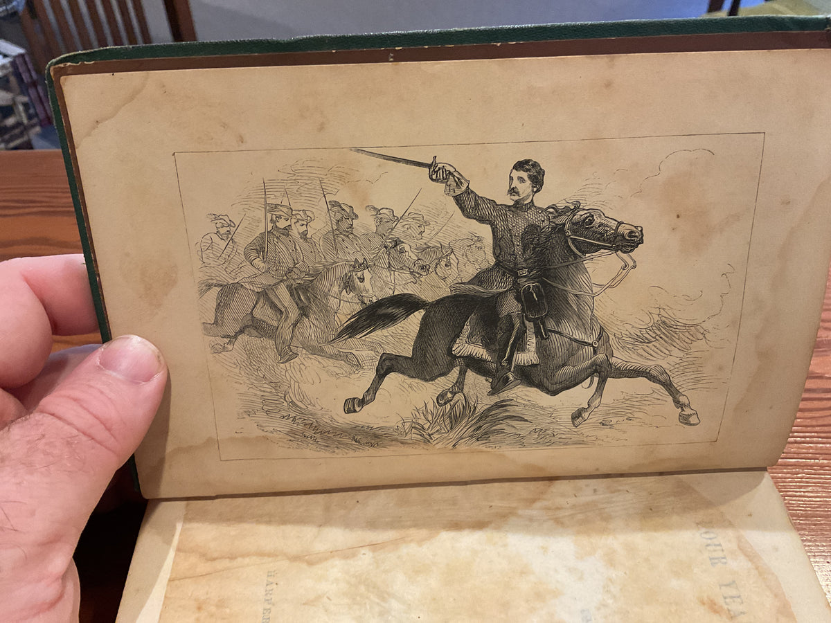 Used- Four Years in the Saddle, 1866 Rare 1st Edition