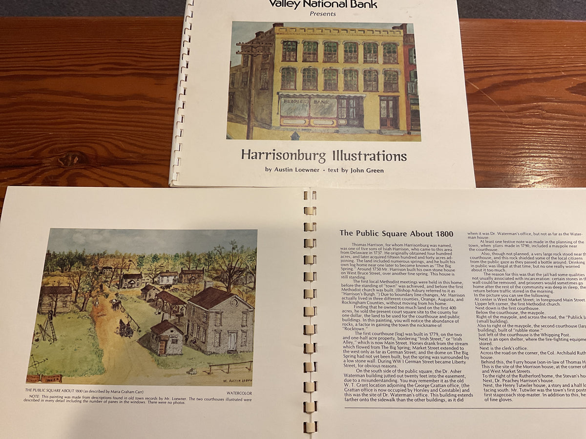 Used- Harrisonburg Illustrations by Austin Loewner (Rare, Out of print)
